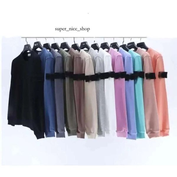 taş kapüşonlu tasarımcılar erkek kapüşonlu şeker kukuletası kadınlar rahat uzun kollu çift gevşek o boyun tasarımcısı hoodies lüks marka sweatshirt 632 Grapestone