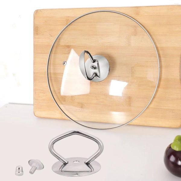 Tappetini da tavolo Manopola con impugnatura per pentola Manopola di copertura del coperchio Manopole di ricambio Set da cucina universale Strumenti Maniglia Accessori Tappo