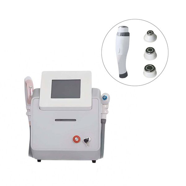 Advanced Intense Pulse Light OPT Painless Hair Removal 3 Handles Nd Yag Pico Laser Tattoo Washing Pigment Remove RF Vascular Acne Therapy Salon