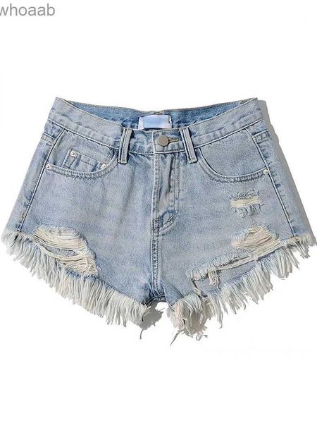 Damenjeans, blau, kurze Jeans, Damen, koreanische Mode, niedrige Taille, sexy enge Jeans, Hotpants, Streetwear, schlankmachende Damenbekleidung, rosa Denim-Shorts YQ240116