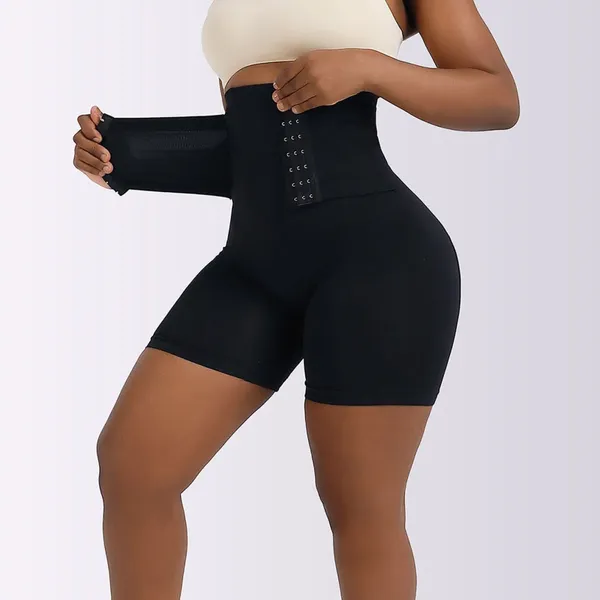 Damen Shapers Body Shaper für Frauen Hohe Taille Shapewear Shorts BuLifter Oberschenkel Slim Trainer Kompressionskleidungsstück nach Fettabsaugung