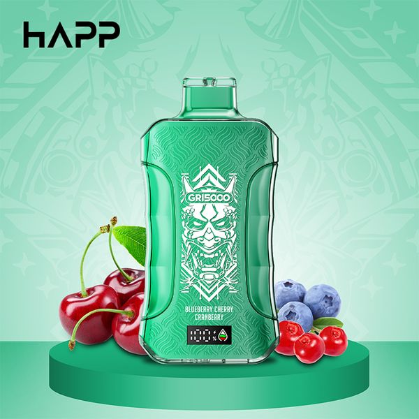 HAPP Crystal Vape Bar 15k Puffs vaper Monouso 15000 puffs Dispositivo pod per sigarette elettroniche Mesh Coil 2% 5% E-juice Desechables vapers e papieros shisha usa