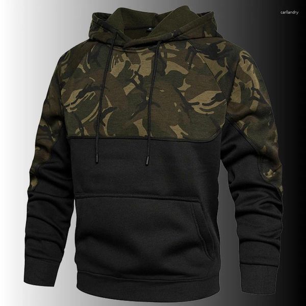 Herren Hoodies Winter Fleece Pullover Straße Casual Sport Sweatshirt Männlich Herbst Lose Seitennaht Taschen Hoodie Passende Kapuze