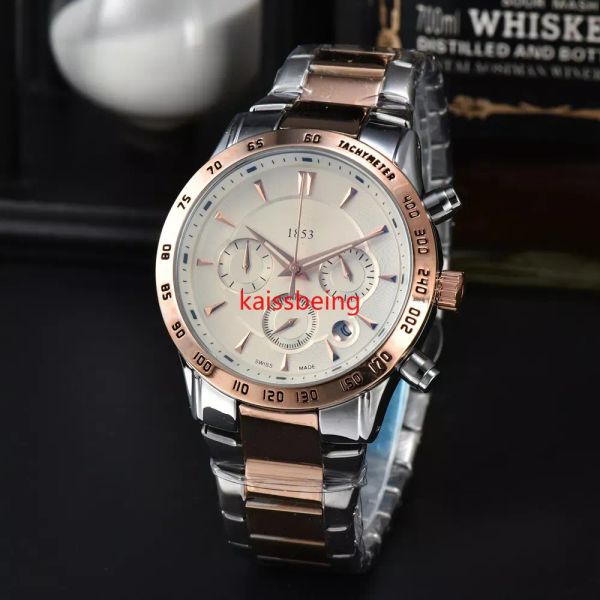 Hukuk erkekleri kadın doku izlemeleri kaliteli mekanik hareket izle lüks iş bilek izleme klasikleri 1853 powermatic watches bilezik