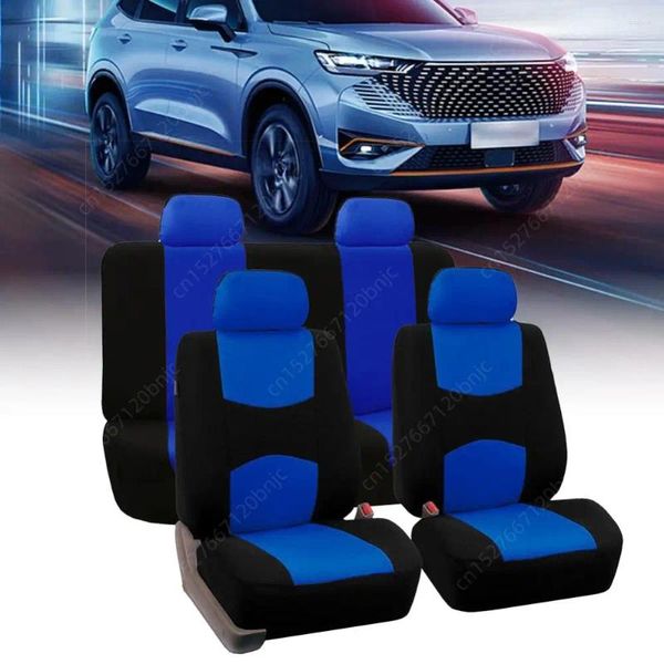 Capas de assento de carro capa de proteção de veículo automóvel conjunto completo respirável almofada automotiva adequada para a maioria das vans de caminhão