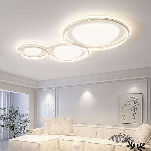 Nuovo soggiorno moderno lampadario plafoniera calda arte resina ristorante studio camera da letto lampada semplice apparecchio di illuminazione per la decorazione della casa