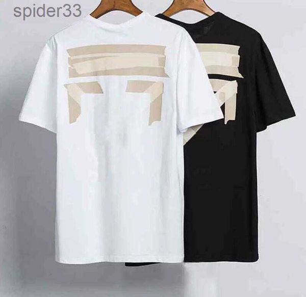 Camisetas Masculinas Seta Irregular Verão Dedo Solto Casual Manga Curta T-shirt para Homens e Mulheres Impresso 0CIU