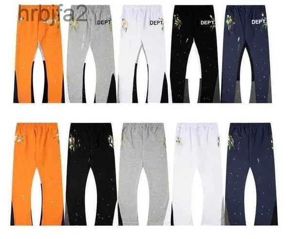 Pantaloni da uomo firmati Depts multi pannello svasati da donna Pantaloni sportivi da strada High Street Pantaloni vintage Qvu5qvu5 Qvu5zc98 Zc98EZ6A EZ6AEZ6A EZ6A