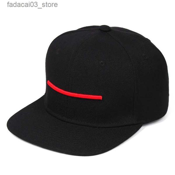 Top Caps Erkek Beyzbol Kapağı Rapçi Hip-Hop Kapağı Açık Ayarlanabilir Snapback Dad Moda Trend Aksesuarları Kadın Şapkası Q240116