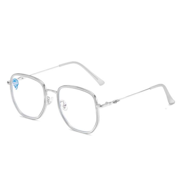 2024 Luxus-Designer-CH-Sonnenbrille für Damen, verchromt, Brillengestelle für Herren, neue große optisch ausgestattete Myopie-Herz-Brillenfassung, Damen-Unisex-Brille PYDG