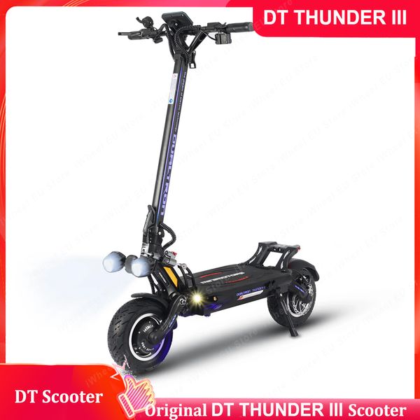 DT Thunder III 72 В 40 Ач LG-M50 Аккумулятор 2*1100 Вт Двигатель Максимальная скорость 100 км/ч Smart APP EY4 TFT-дисплей NUTT 4-поршневой тормоз