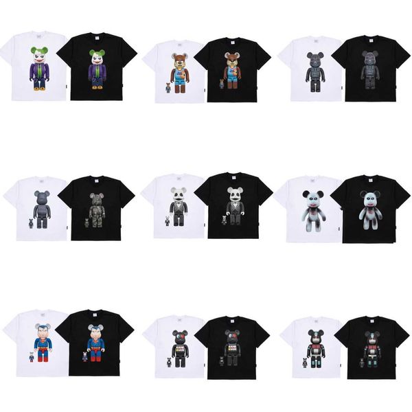 Koreanisches Markendesigner-Kostüm Violent Bear Pepper Mone Kurzarm-T-Shirt für Männer und Frauen Paare Loose Edition