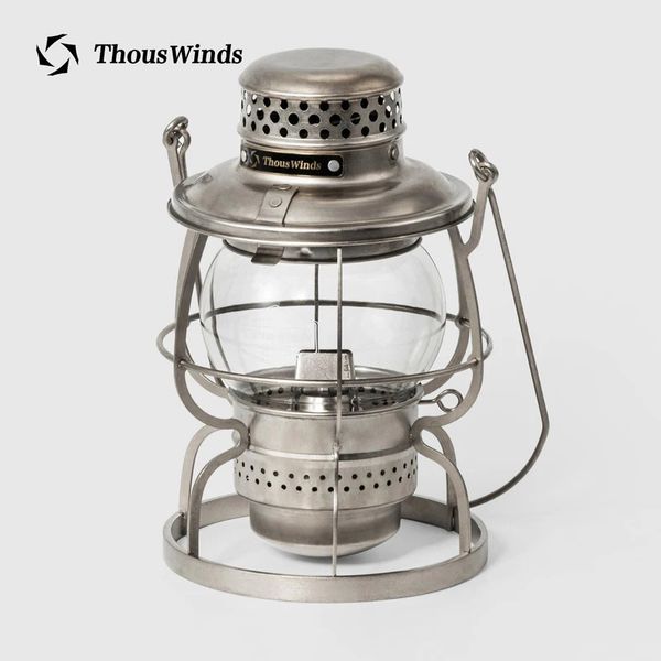 ThousWinds Railroad Camping Lantern Outdoor Lights Emotion Vintage Керосиновая масляная лампа для путешествий Освещение для пикника Товары для кемпинга 240115