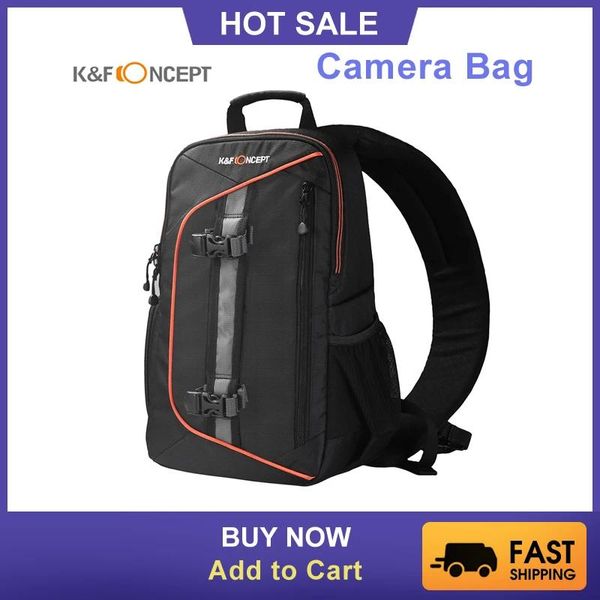 Acessórios Kf Concept Bolsa para câmera digital Dslr Câmeras de viagem Mochila Caso Bolsas para fotografia ao ar livre à prova d'água para Canon Nikon Sony