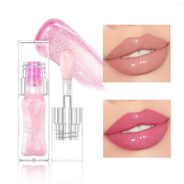 Lipgloss More Lib, warmes und feuchtigkeitsspendendes Öl, leicht zu färben, befeuchtet, hinterlässt keine Flecken, bunt, langlebig