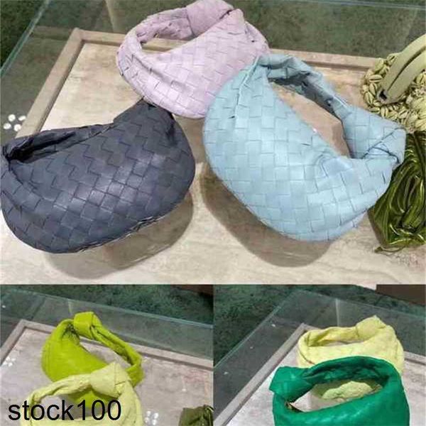 Borsa Donna Jodie Venetasbottegass Borse Designer Pig Luxury Goods Agent 22 Borsa a mano in vera pelle intrecciata a molla