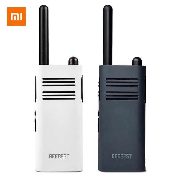 Talkie Xiaomi BeeBest A208 Walkie Talkies portáteis 2000 / 3350mAh 5W 15KM Rádio bidirecional para segurança de edifícios internos e externos