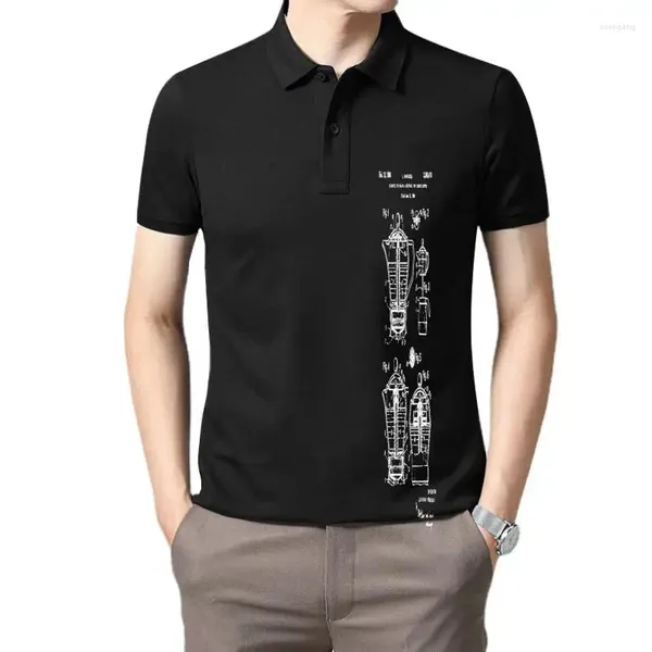 Erkek Polos 2024 Moda Kahve Moka Pot Gömlek Barista Shop Restaurant Cafe Sahibi Tees