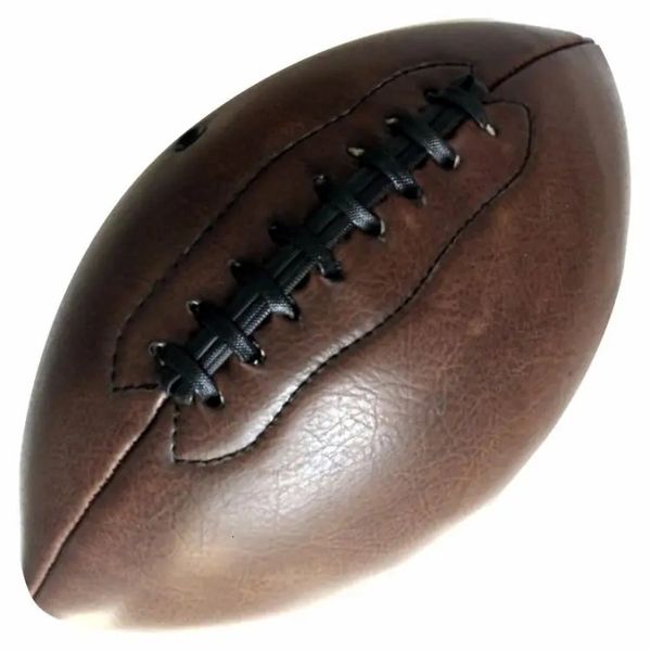 Rugby Sports Offizieller American-Football-Ball der Größe 9 für Training, Spiel und Unterhaltung 240116