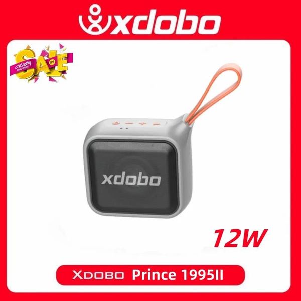 Altoparlanti XDOBO Prince 1995II Mini altoparlante portatile wireless stereo Bluetooth da 12 W Subwoofer esterno impermeabile di alta qualità