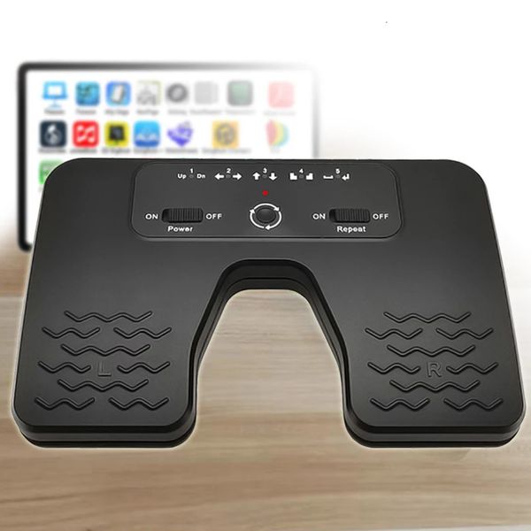 Yueyinpu pedal sem fio com interruptor duplo, virador de página de música para ios, android, windows, tablets, smartphones, recarregável, antiderrapante 240116