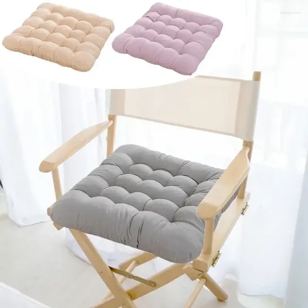 Kissen, mehrfarbig, zum Sitzen, Taille, Stuhl, Esszimmer, S-Pads, bequemer Mehrzweck-Überwurf, quadratisch, Keksform, Sofa