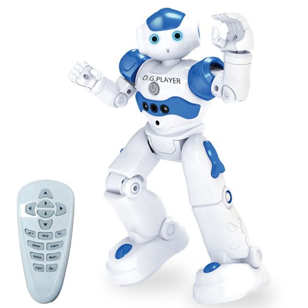 D.G. PLAYER Roboterspielzeug Roboter für Kinder Gestenerkennung Intelligenter programmierbarer Roboter Musik Tanzspielzeug als Geburtstagsgeschenk 240116