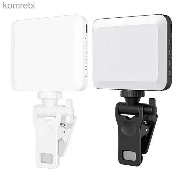 Selfie Lights telefon ışığı video kaydı 3000mAh şarjlı telefon ışık klipsli flaş doldurma video fotoğraf zil sesi fotoğrafçılığı fonel240116