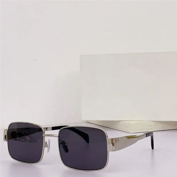 Neue Modedesigner quadratische Sonnenbrille 40237U Metallrahmen einfacher und beliebter Stil vielseitiger Outdoor-Schutz UV400 Brille Brillen Metall Vollrahmen mit Box