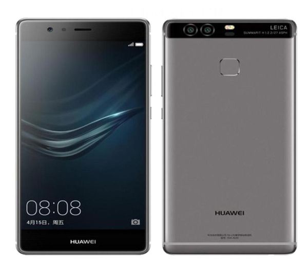 Original Huawei P9 4G LTE Handy Kirin 955 Octa Core 3GB RAM 32GB ROM Android 52quot 25D Bildschirm 120MP HDR 3000mAh Fingerp2438659