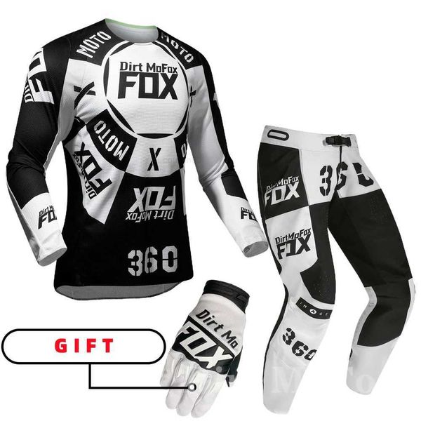 Motocross mx fora de estrada bicicleta sujeira mofox nobyl honr le a1 conjunto engrenagem mx roupas presente luva combos motocicleta terno kit masculino