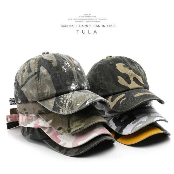 Ballkappen Gelb Grün Camouflage Camping Baseball Kappe Outdoor Sport Sonnenschutz Laufkappen Für Männer Sommer Frauen Hüte Knochen Masculinos YQ240117