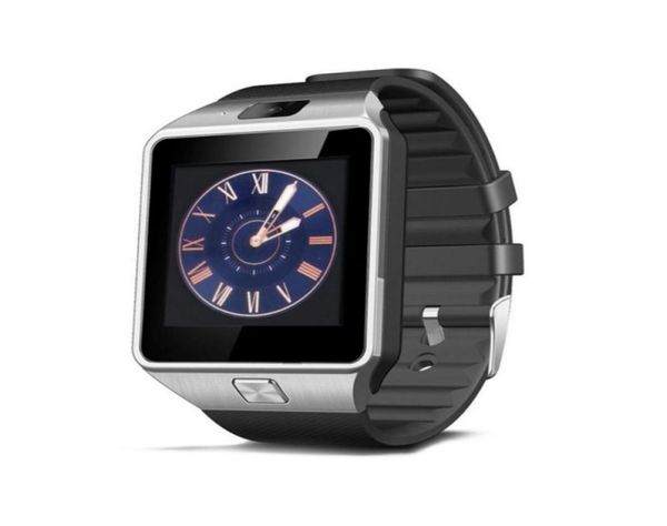 Original DZ09 Smart Watch Bluetooth tragbare Geräte mit Kamerauhr SIM TF Slot Smart Armbanduhr unterstützt 2G LTE Anruf für iPhon5775553