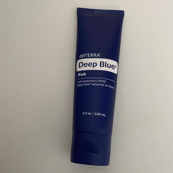 Deep Blue Rub 120ml Crema per la pelle del corpo Cura del viso Miscela di oli essenziali Lozione idratante Lenitiva Crema topica 4 once Nave veloce