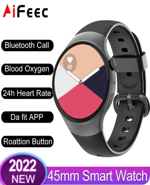 2022 Yeni Watch4 Bluetooth Call Smart Watch Erkekler Kan Oksijen Kadınları Spor Samsung Galaxy Phonefre3322045