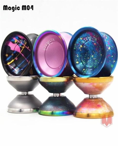 Chegar MAGICYOYO STEALTH YOYO Mágico M04 metal Profissional yoyo Competição atlética Diabolo SH1909131012358