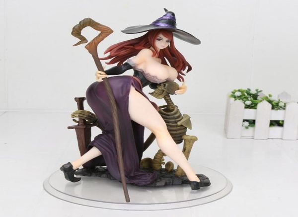 24cm anime japonês figura orquídea semente dragon039s coroa bruxa pvc figura de ação modelo brinquedos presente t2006037501313