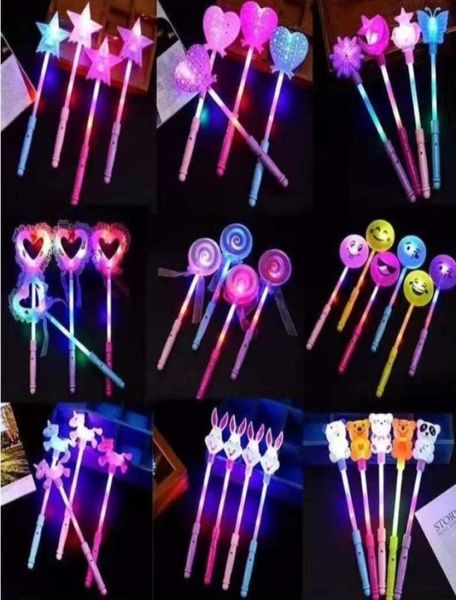 2022 Led Light Up Toys Bomboniere Glow Sticks Fascia Regalo di compleanno di Natale Si illumina al buio Forniture per feste per bambini Adulti6852626