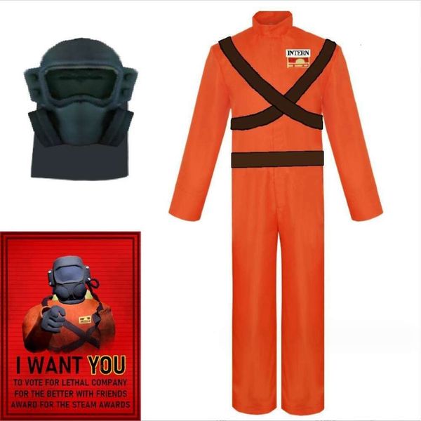 Costume de cosplay Lethal Company le plus vendu d'Amazon, Costume de cosplay de jeu Deadly Company