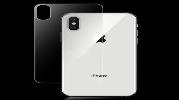 Premium Vetro temperato posteriore per iPhone XS max 25D Pellicola protettiva per schermo posteriore temperato per iPhone XR XS Pellicola in vetro8865736