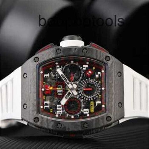 Mechanical Watch Chronograph Richardmill Luxury Wristwatches Mens Watches Richardmills RM1102 NTPT Hong Kong Limited Edition Commemorative Mens Fashion L 2DBL