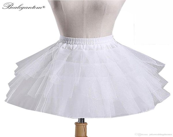 2021 em estoque acessórios de casamento crianças petticoat vestido de baile underskirt para crianças vestidos da menina flor crinolina q1413241016