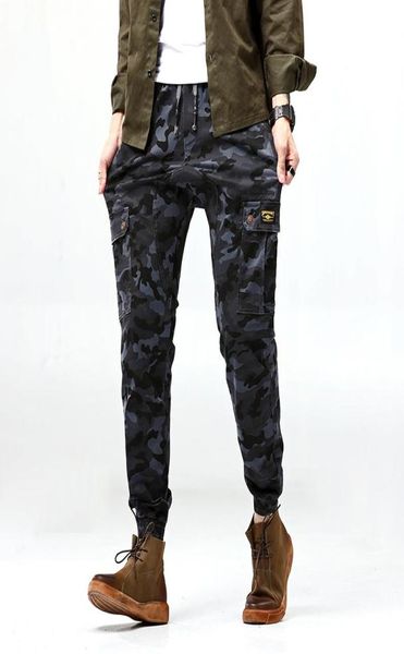 Pantaloni da uomo039s Plus Size 7XL 6XL 5XL Jeans cargo mimetici stile militare Camo Pantaloni tattici da motociclista in denim per uomo Multi Pock5258667