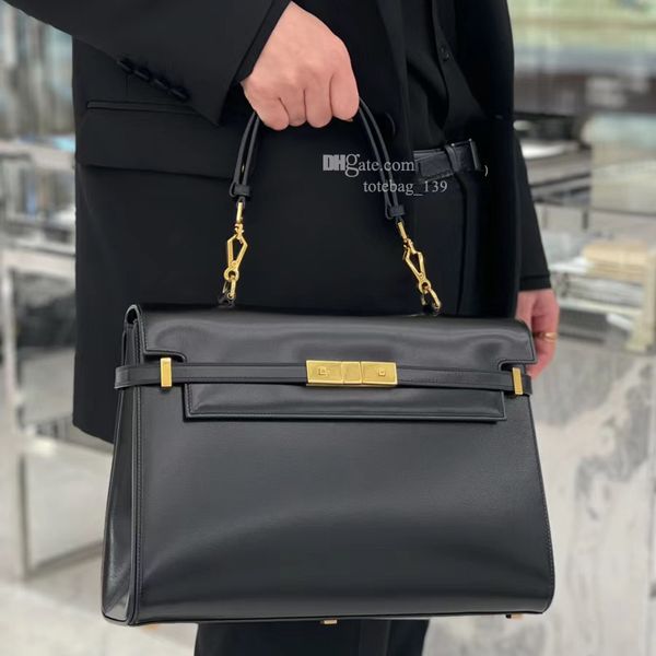 Luxury Manhattan Top Hand Bote Bag Women Clutch Shoot Bcorse in pelle autentica borse in pelle Crocodile Flap Crossbody Designer Men Messenger Borsa