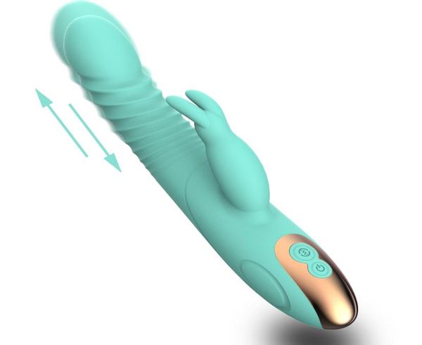 3in 1 Yumuşak G Spot Anal Tavşan Vibratör Dokunmatik Kadın Otomatik İtme Makinesi Yetişkin Kadınlar İçin Zevk Oyuncakları Otomatik Masaj 2888701