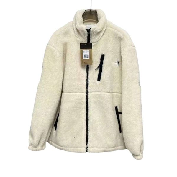 Northfaced Jacket Designer Luxury Fashion Giacca in pile da uomo e da donna Cappotto in lana sintetica Cappotto in pelliccia scamosciata femminile Morbido e caldo Autunno e inverno