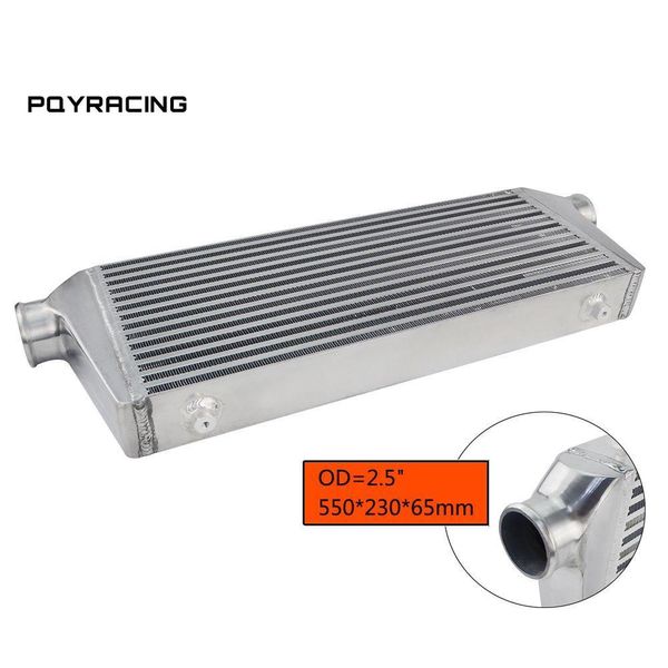 Peças do radiador 550x230x65mm turbo intercooler barra placa odis2.5 montagem frontal Pqy-In813-25 entrega direta automóveis motocicletas auto ot9gp