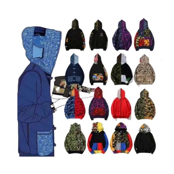 Erkek Köpek Tasarımcısı Hoodie Kadın Sweatshirts% 100 Pamuklu Baskılı En Kalite Outerdoor Pullover Kış Erkekler Clothiong Casual Mulholor Camo 19