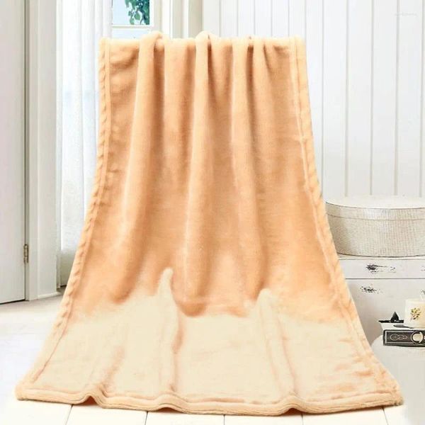 Cobertores Soft Solid Throw Blanket Durável Grande Confortável Crianças Quentes