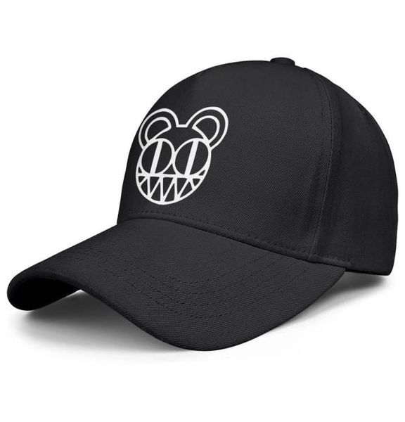 Männer039s und Frauen039s Baseballkappen Cricket verstellbar leer Mode Trucker-Mütze Radiohead-Logo Alben Songs Live Design von 1498556